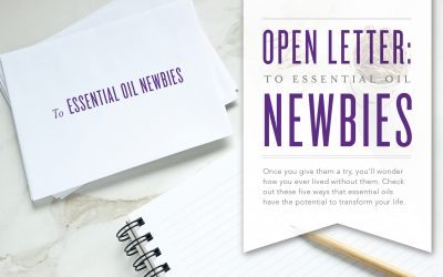 Open letter: To essential oil newbies