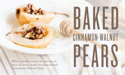 Baked Cinnamon-Walnut Pears [Video]