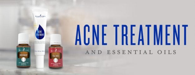 Acne treatment and essential oils