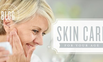 Skin care for your age