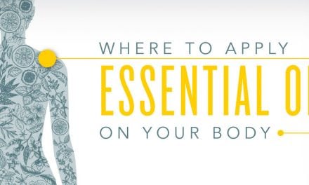 Where to apply essential oils on your body