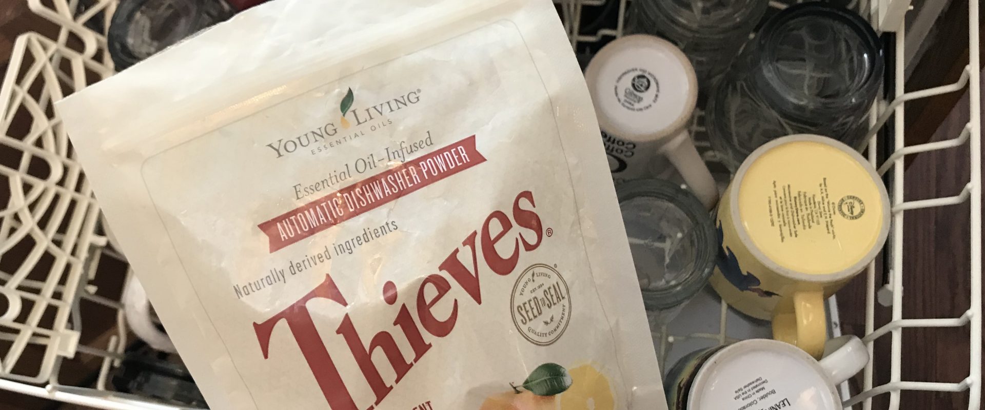Using YL Thieves in the Kitchen–Dishwasher Powder