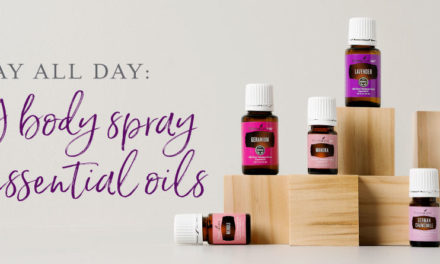 Slay all day: DIY body spray with essential oils