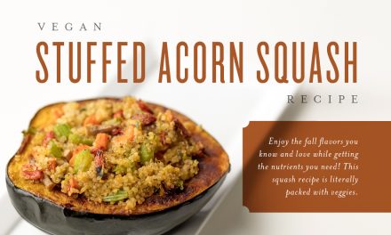 Vegan Stuffed Acorn Squash Recipe