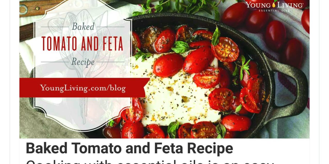 Simply Yum!! Baked Tomato and Feta!!