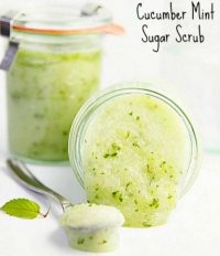 Cucumber Mint Sugar Scrub…Refreshing!!!!