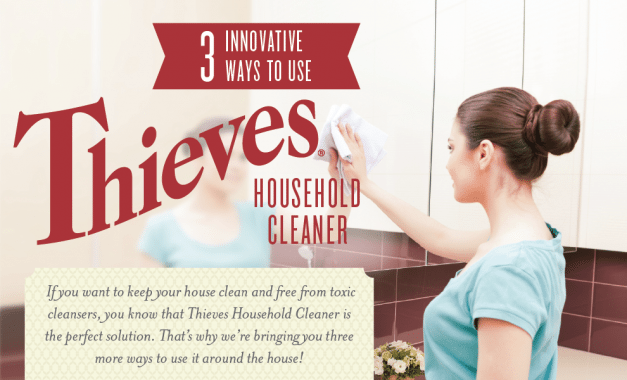 3 great recipes to use with Thieves Cleaner