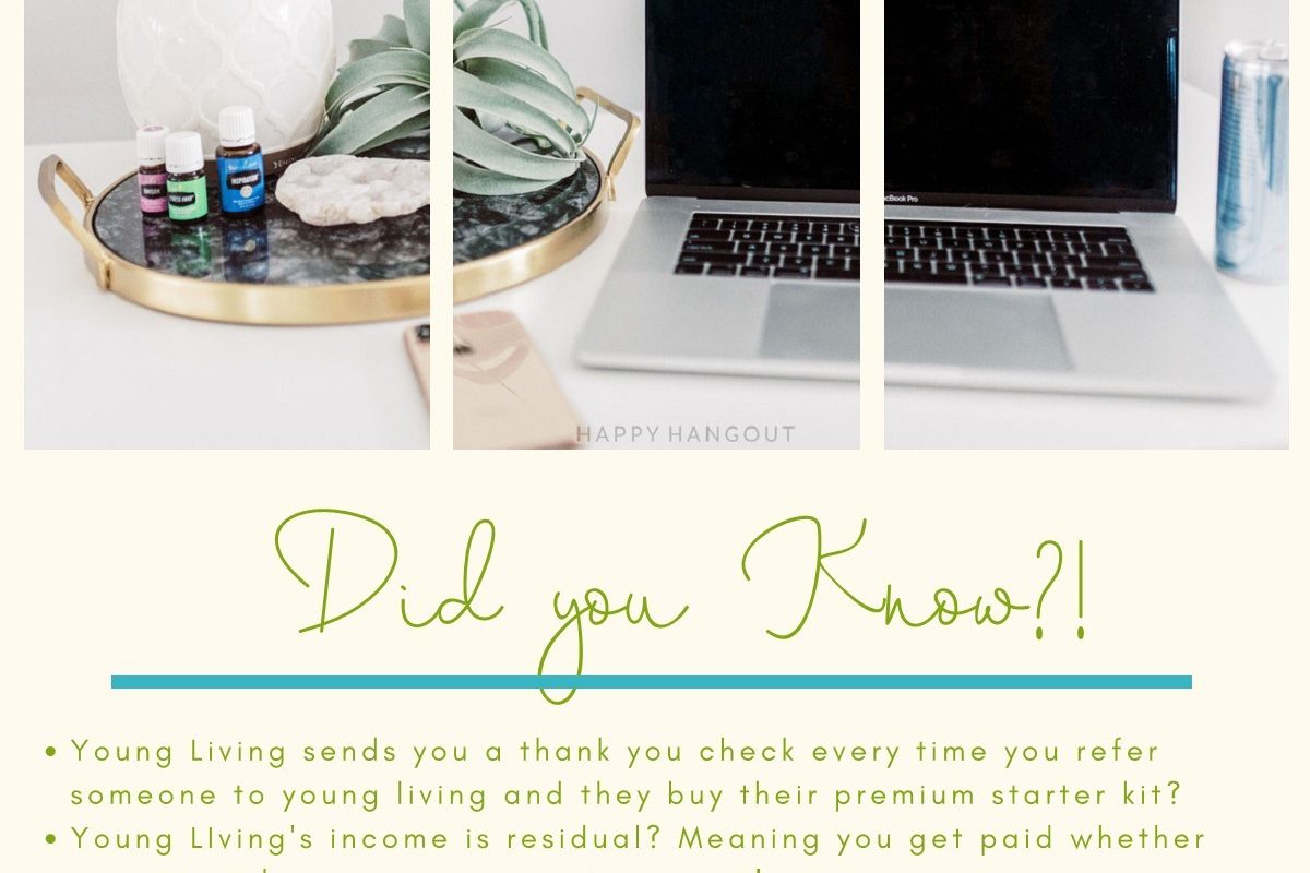 A couple of reasons to start a business with Young Living