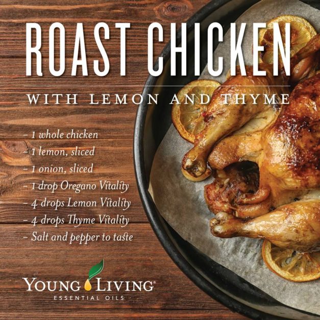 Roast Chicken with Lemon and Thyme vitality