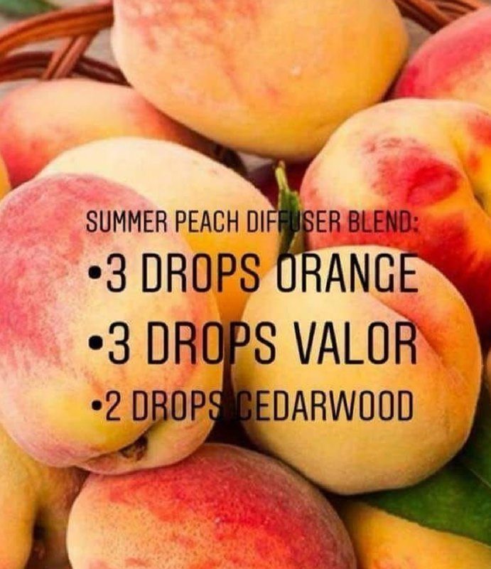 Summer Peach Diffuser Blend! It doesn’t get any summery than this!