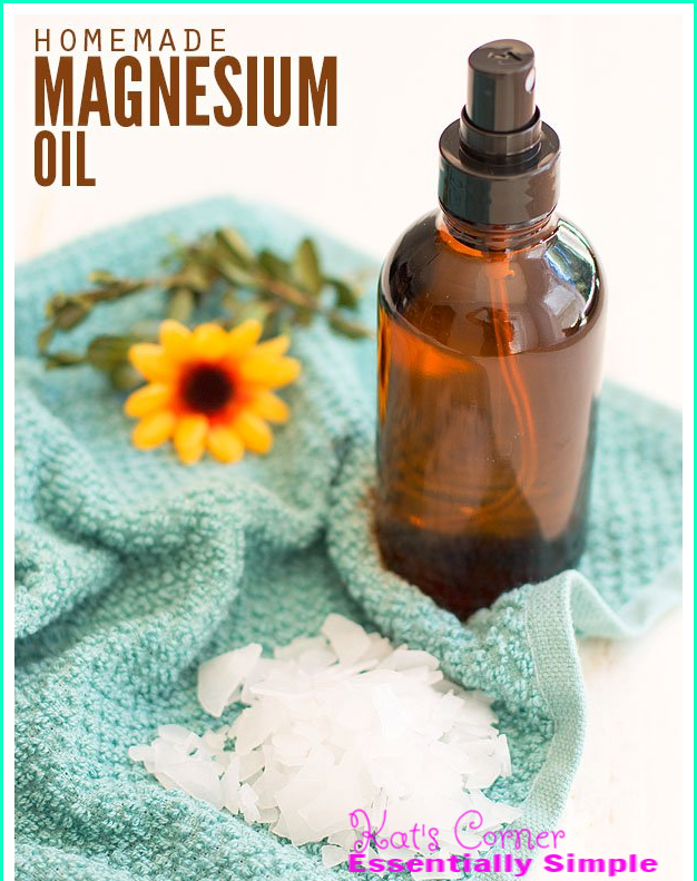 Do you know just how important Magnesium is?  Let me show you how to get your daily quota!    Make your own Magnesium spray!