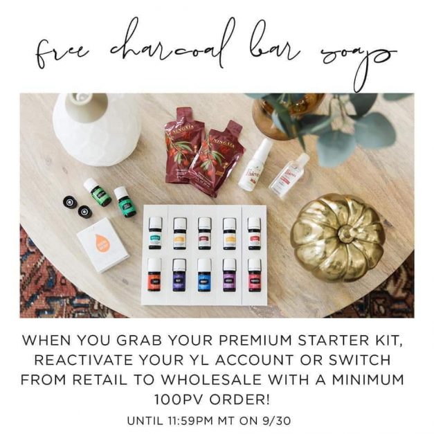 Starting Fall out with a Free Charcoal Bar Soap and even a Free bottle of Royal Hawaiian Sandalwood!!!  What????