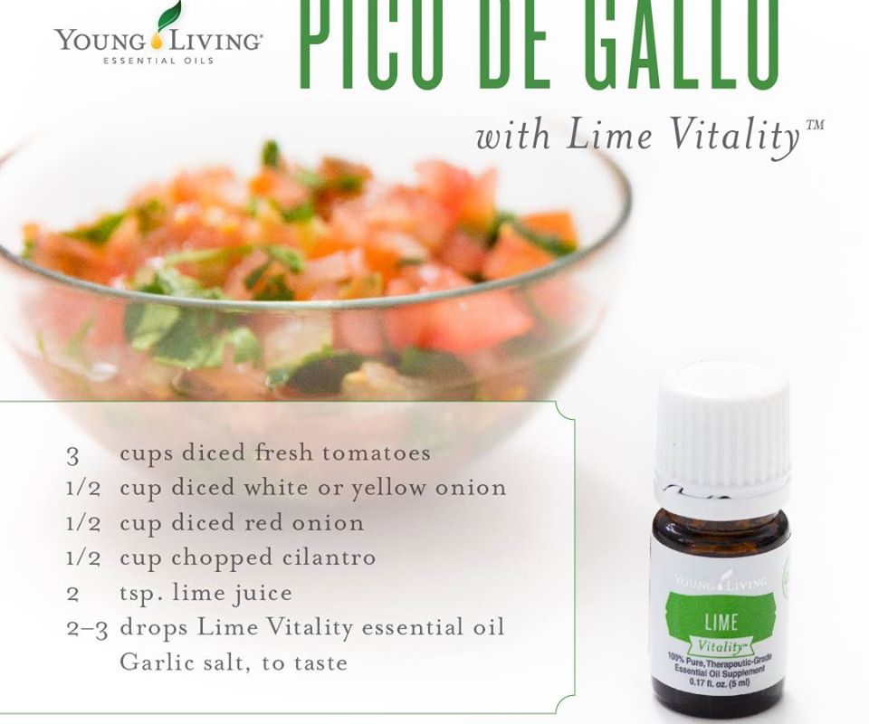 Just the right touch of Lime for the best Pico De Gallo!