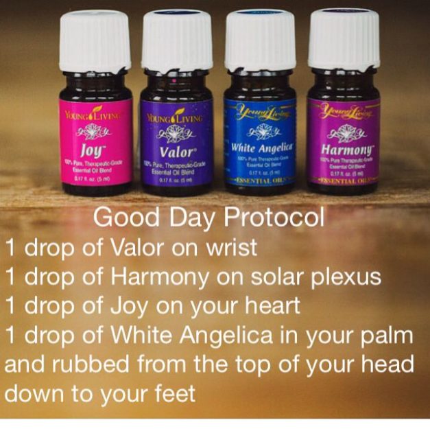 Everybody can have a Great Day!!!  These 4 little bottles can help!