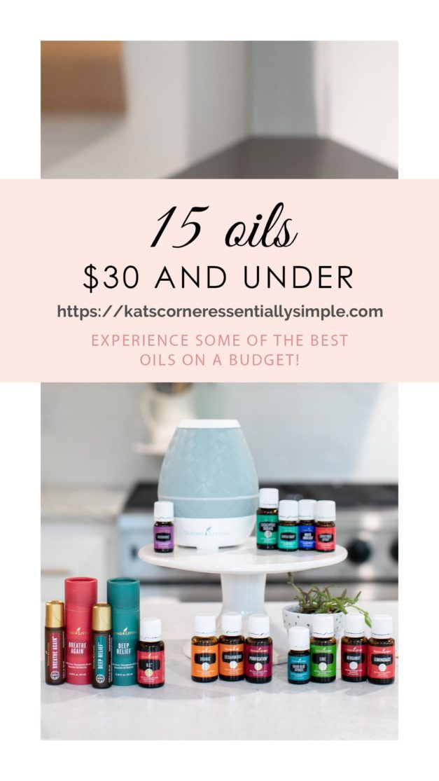 15 Oils $30.00 and Under!!