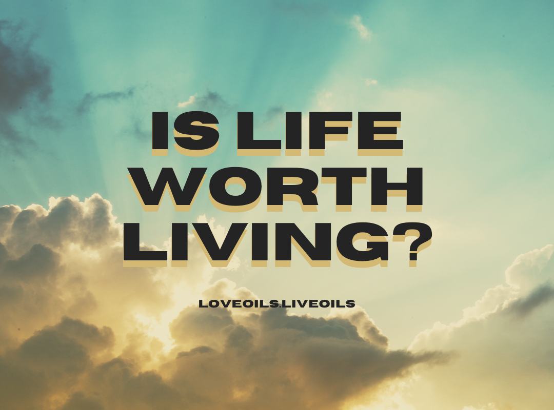 Is life worth living?