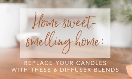Replace your candles with essential oils