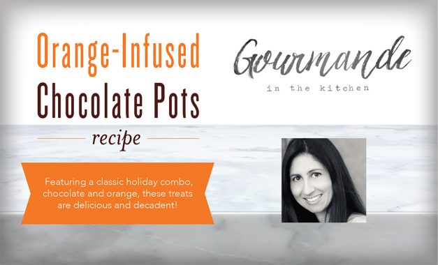 Orange-Infused Chocolate Pots Recipe