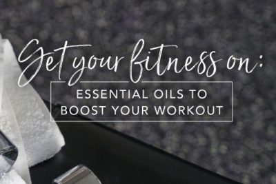 Essential oils to boost your workout
