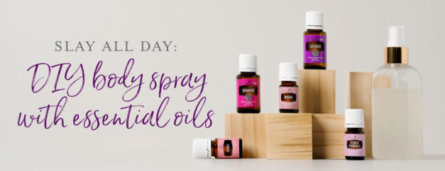 Slay all day: DIY body spray with essential oils