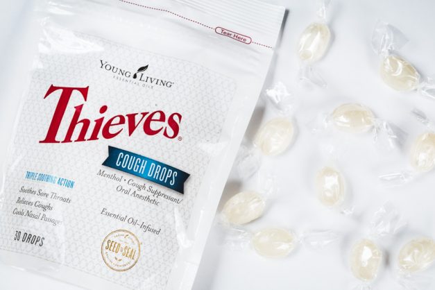 Thieves Essential Oil Infused Cough Drops