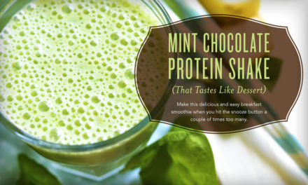 Mint Chocolate Protein Shake