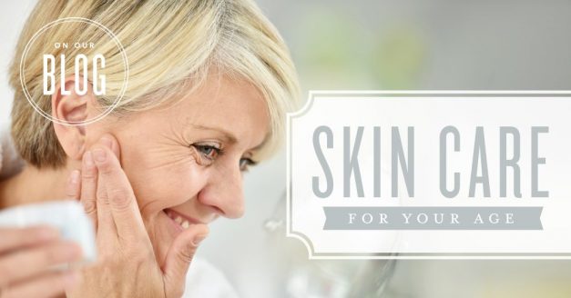 Skin care for your age