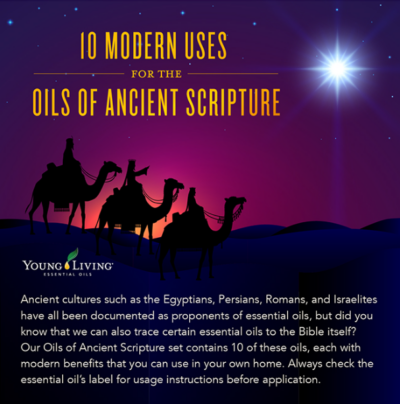 10 modern uses for the Oils of Ancient Scripture