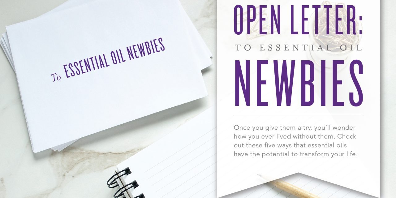 Open letter: To essential oil newbies