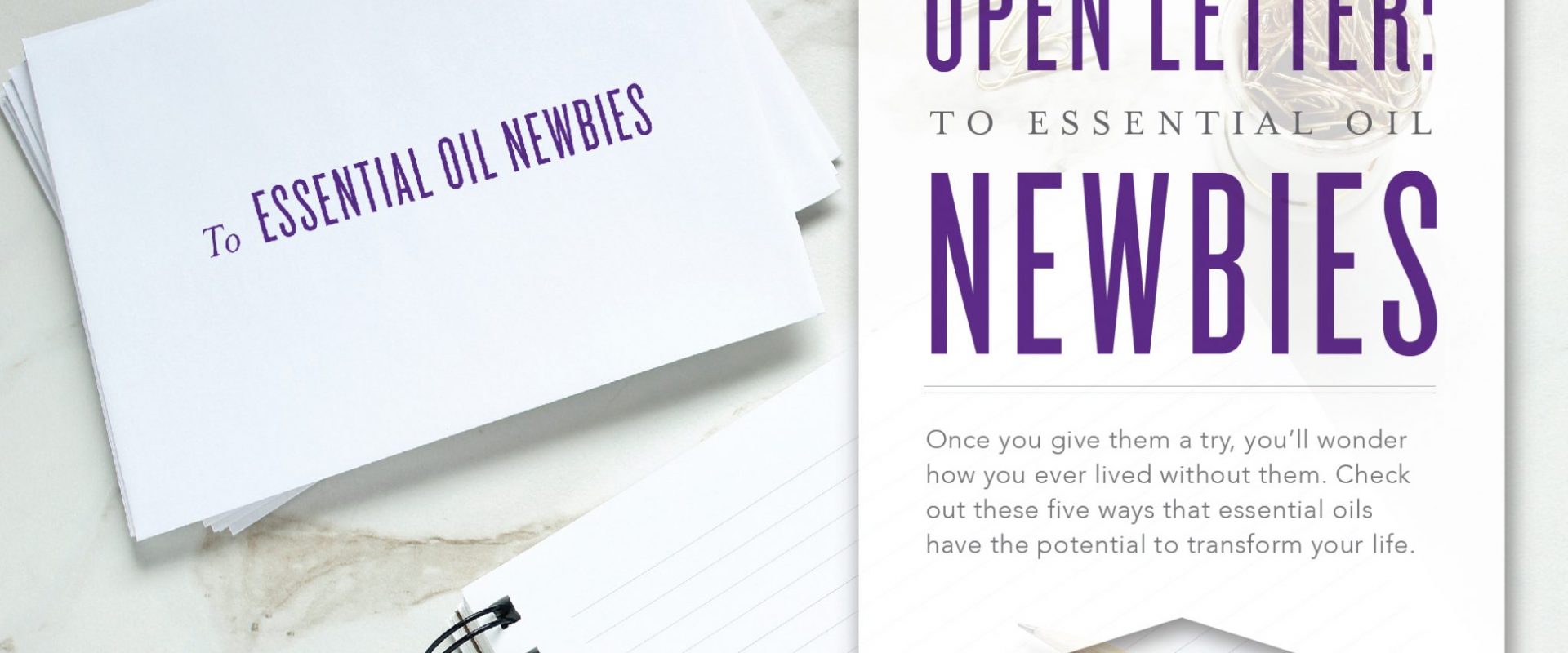 Open letter: To essential oil newbies